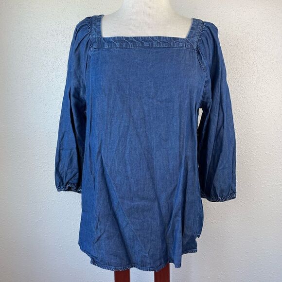 LOFT Tops - Loft Tencel Tunic Top Size M EUC